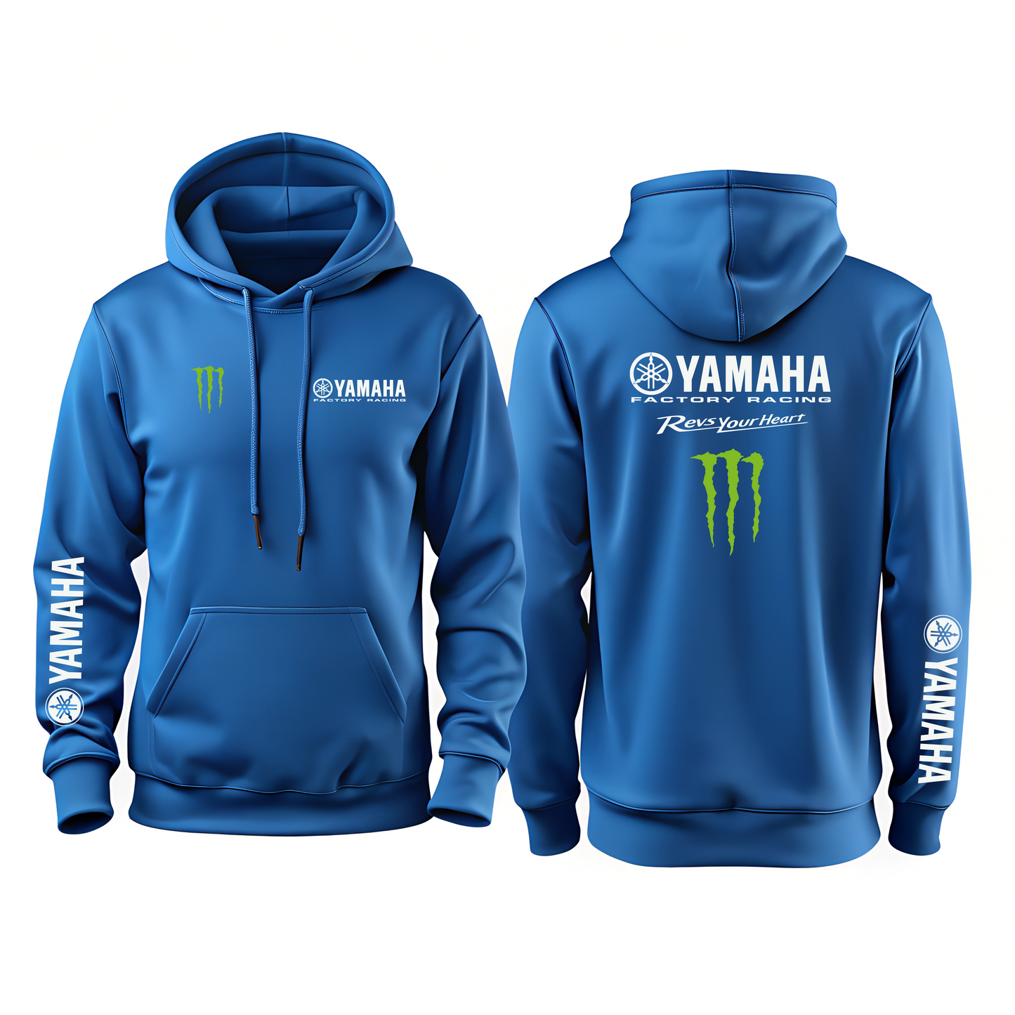 Hoodie Yamaha Factory Racing - Leyenda del Motociclismo